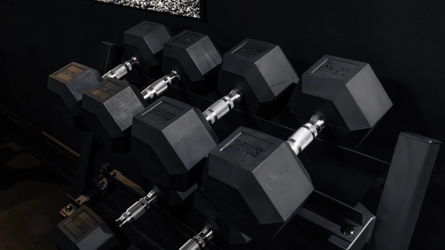 jednoručky na posilování